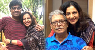 madhura velankar with ashok mama and mohan joshi