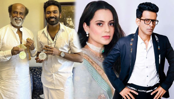 rajani dhanush kangana manoj bajpayee