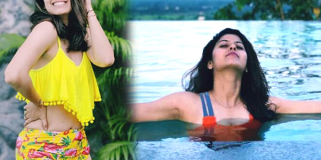 marathi actress glamorous bikini photo shoot