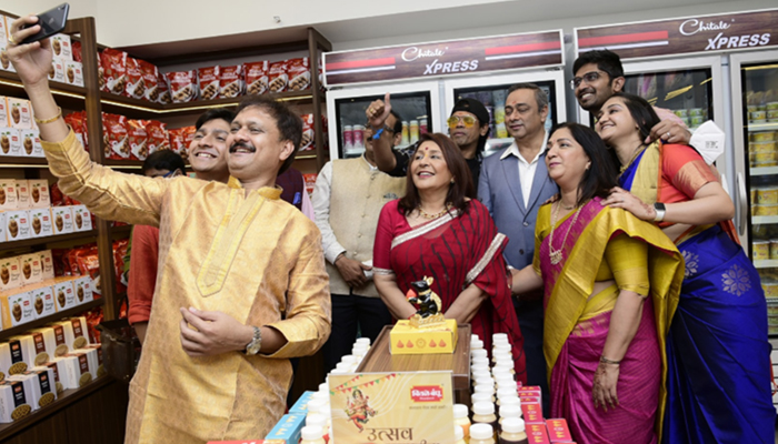 marathi celebrities at chitale xpress