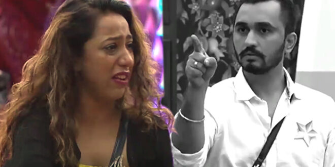 meenal vikas clash at big boss house