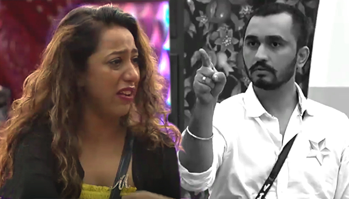 meenal vikas clash at big boss house