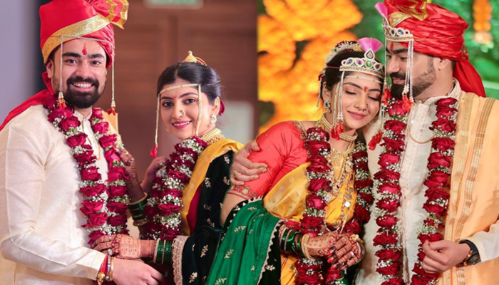 rutuja jadhav weds ankit dhage