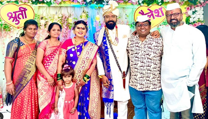 shuti shailesh family photo