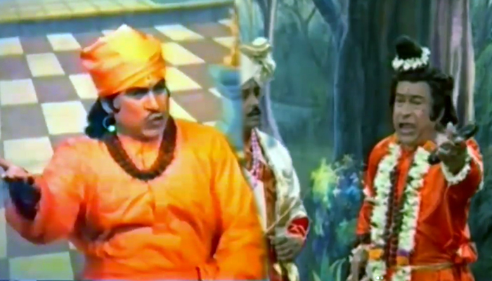 actor ramsad kamat as narad and arjun