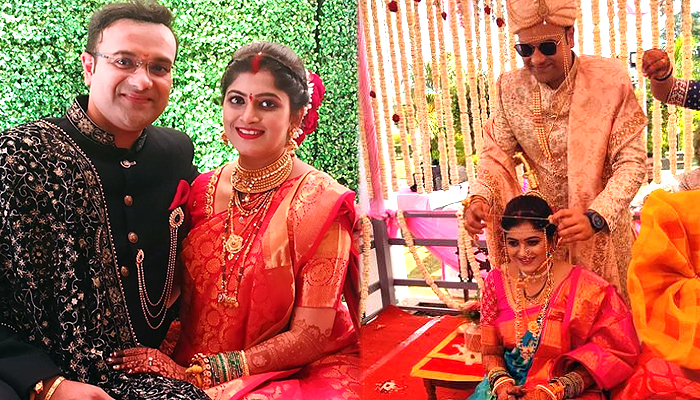 prasiddhi kishor weds omkar vartak