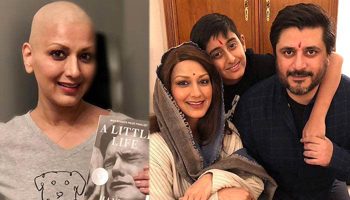 sonali bendre family