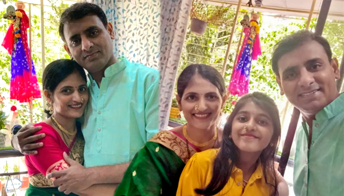 saagar karande family