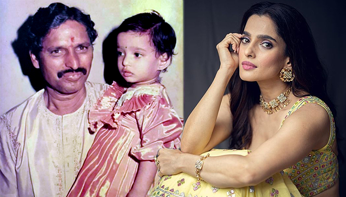 priya bapat with father