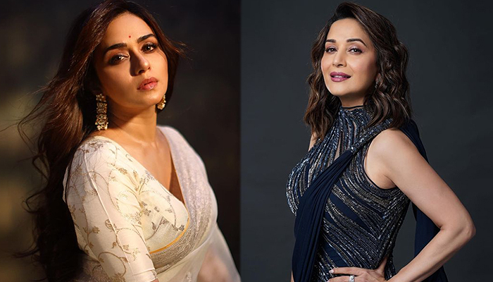 amruta khanvilkar madhuri dixit