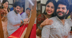akshaya wedding saree