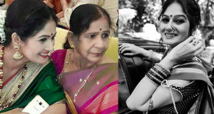 resham tipnis with mother